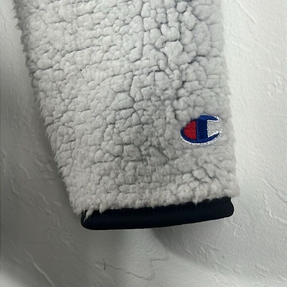 ๐ฅ๐๐ CHAMPION x OKLAHOMA SOONERS SherpaโFull Zip Jacket - Women Sz SMALL - EUC - Picture 4 of 8